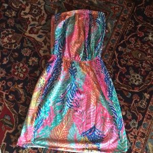 Lilly Pulitzer Tube Dress Beach Cover Up XXS